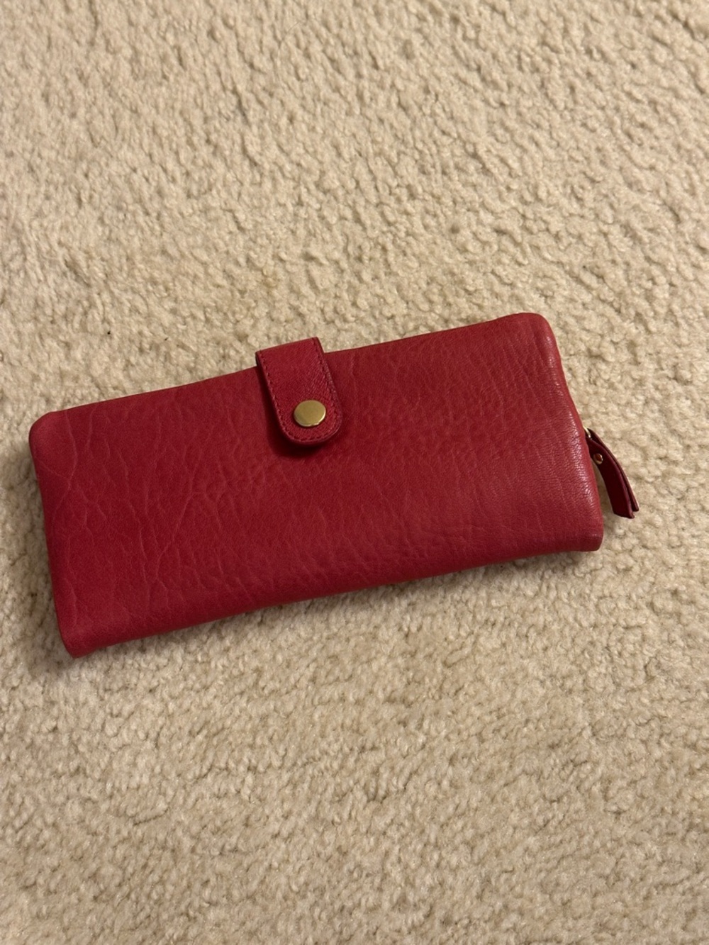 Classic Leather Snap Wallet